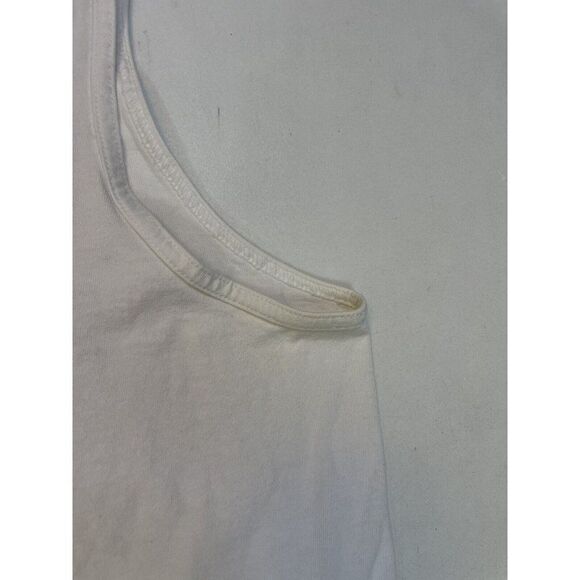 VINTAGE Aids Walk Miami 1996 Graphic Tank Top Women XL White 90s Single Stitch - Picture 9 of 12
